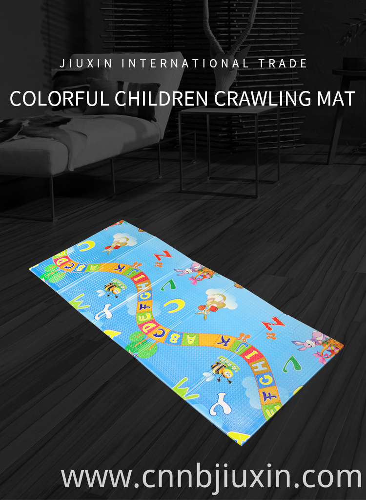 Waterproof cartoon pictures Thicken 15MM baby play mat manufacturer